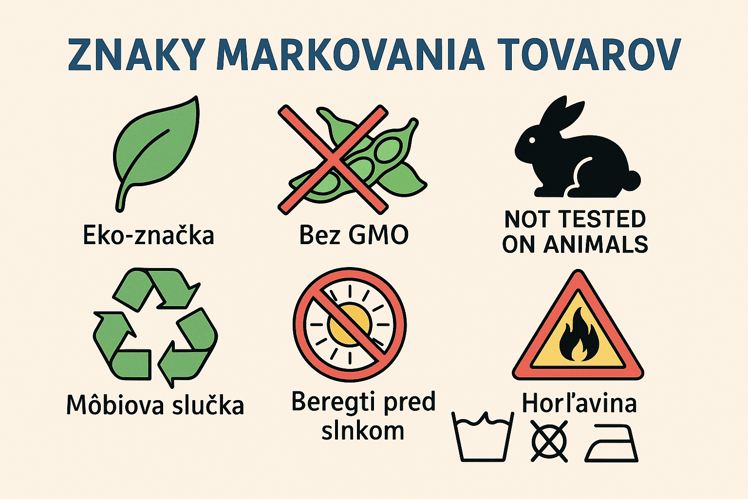 Označovanie tovaru: čo musí byť na obale